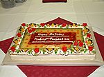 The 3rd anniversary of the Firebird Foundation was celebrated with a birthday cake