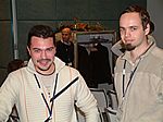 Dmitry Yemanov (Firebird project admin member, core team leader and developer and a very polite guy) and Milan Babuskov
