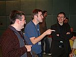 Mauricio Longo, Roman Rokytskyy (Jaybird admin and developer) and Fikret Hasovic